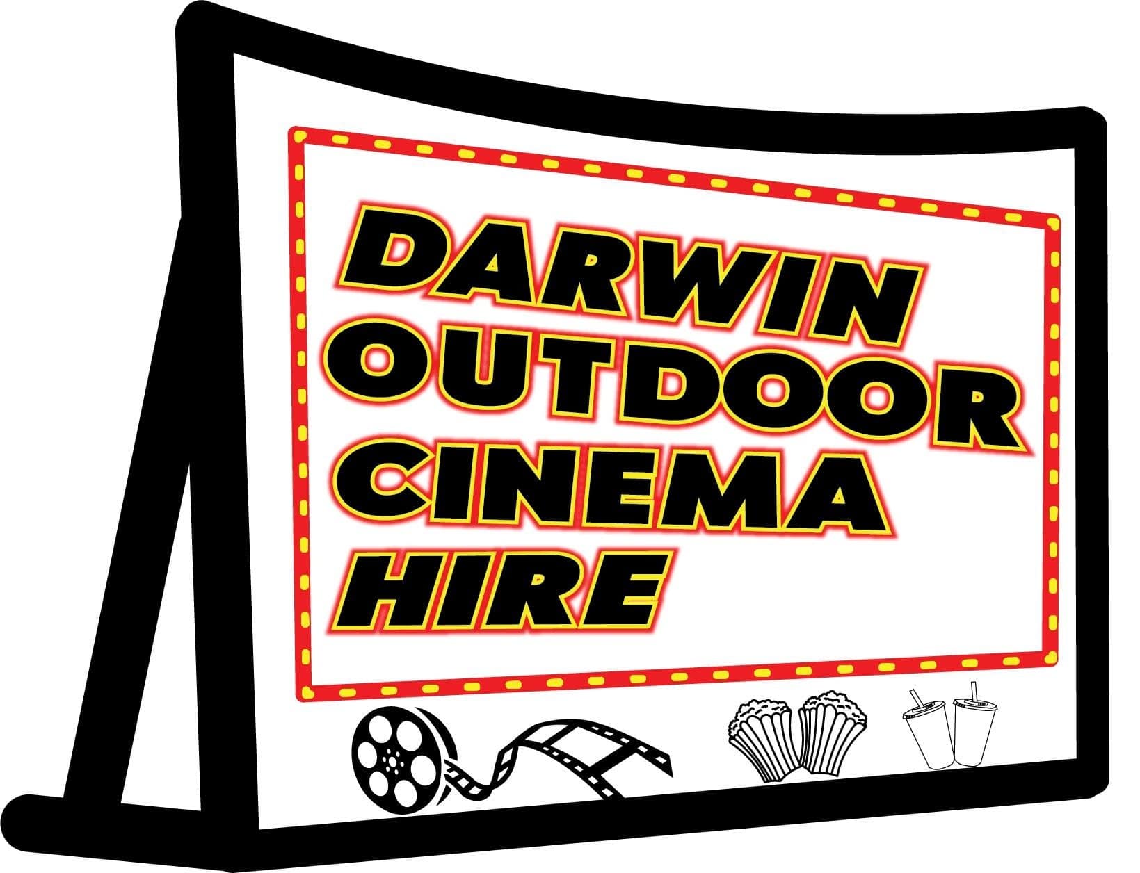 Darwin outdoor Cinemas where the Big Screen comes to you! Big Screen hire for movie night!